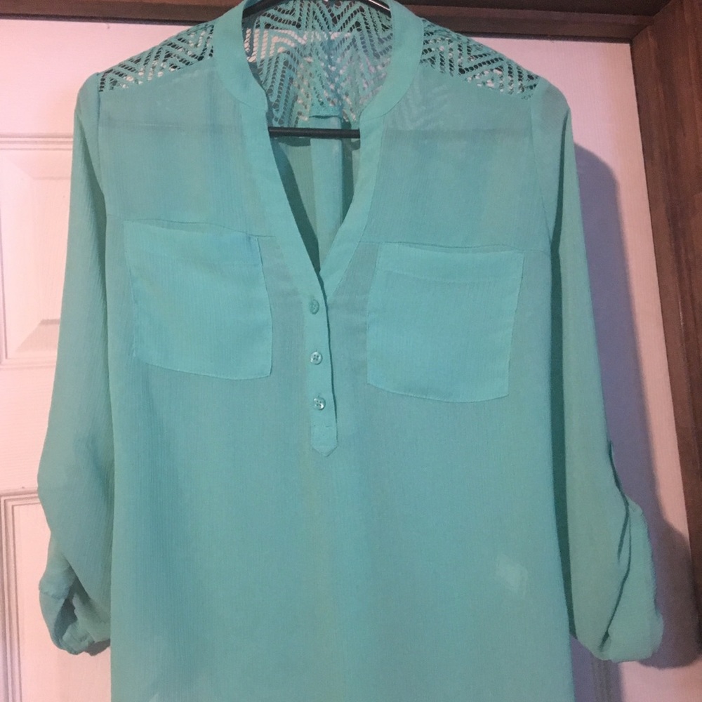 Lightweight teal Tunic